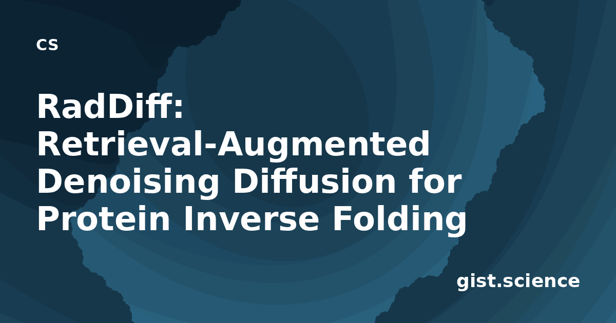 RadDiff: Retrieval-Augmented Denoising Diffusion for… — Plain-Language ...